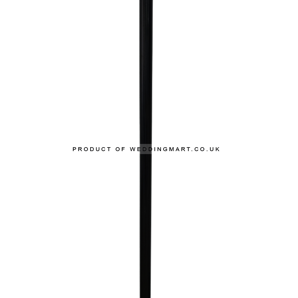 3Mx3M Black Pipe and Drape Kit | Telescopic Backdrop Stand Kit - BLACK – Wholesale Backdrop Stands for Wedding Decorators | WeddingMart
