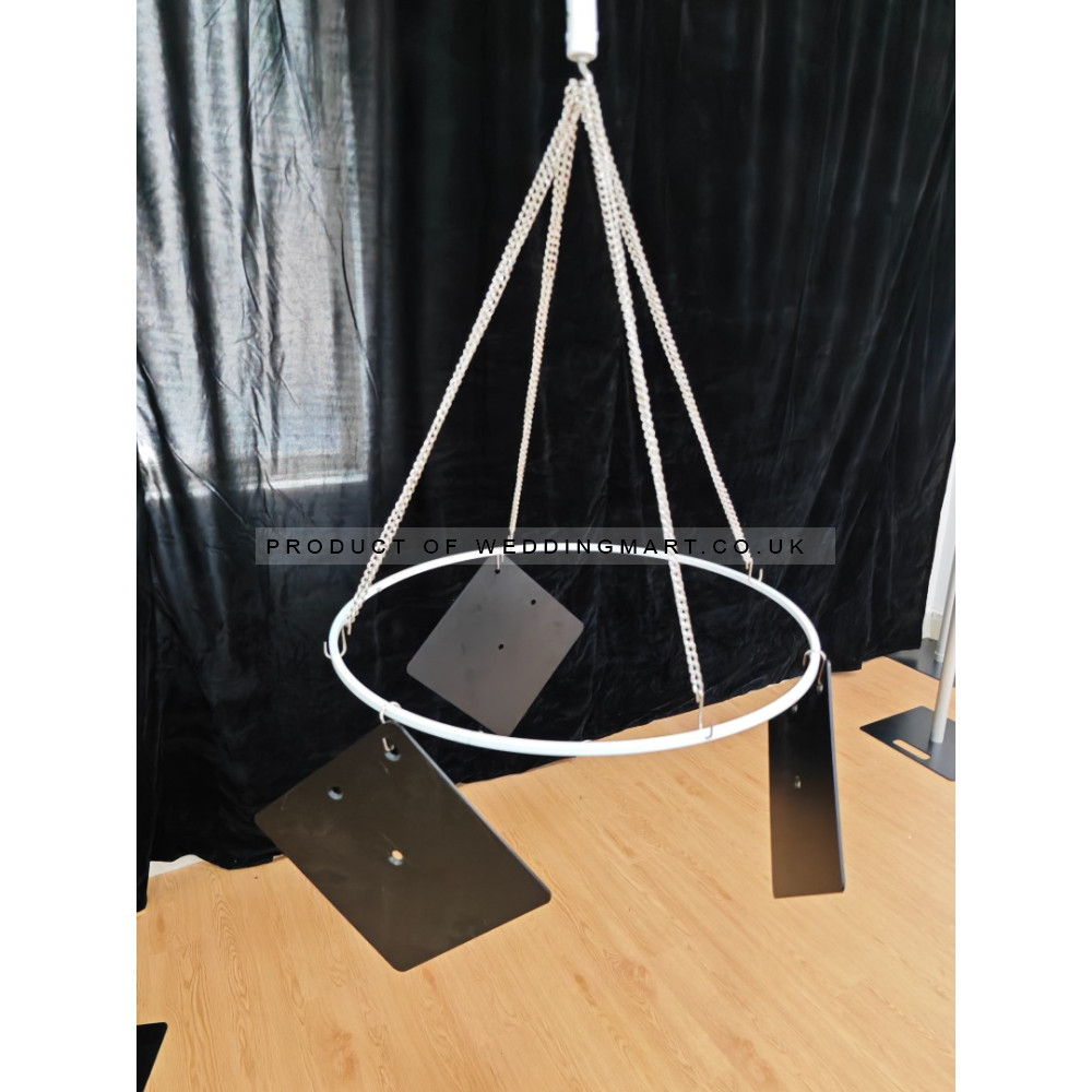 28 Inch Heavy Duty Ceiling Draping Metal Hoop