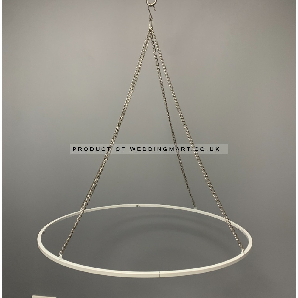 28 Inch Heavy Duty Ceiling Draping Metal Hoop