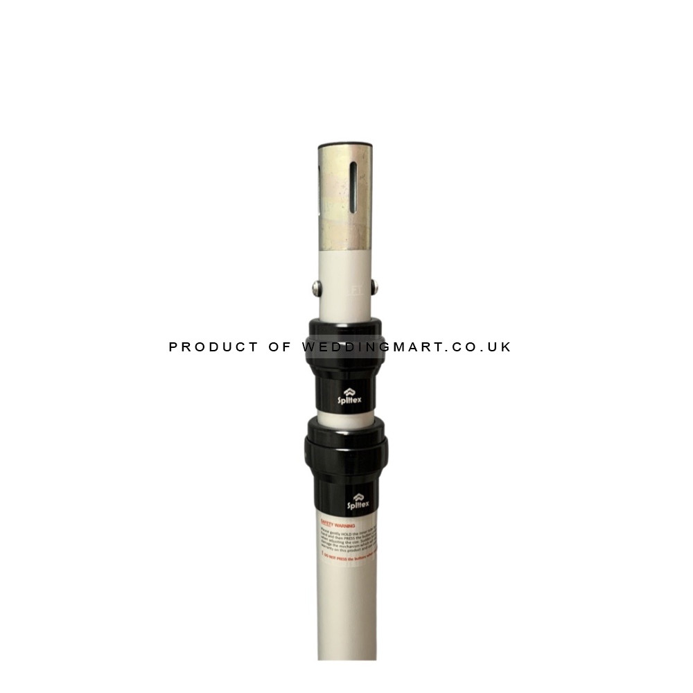 7-17ft Telescopic Upright Pole with Reinforced Top