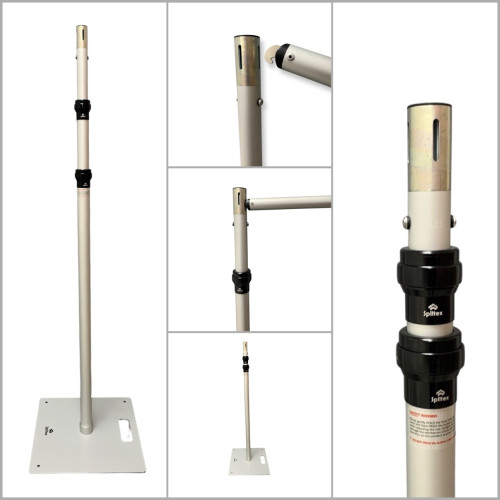 7-17ft Telescopic Upright Pole with Reinforced Top – Wholesale Telescopic Uprights for Wedding Decorators | WeddingMart