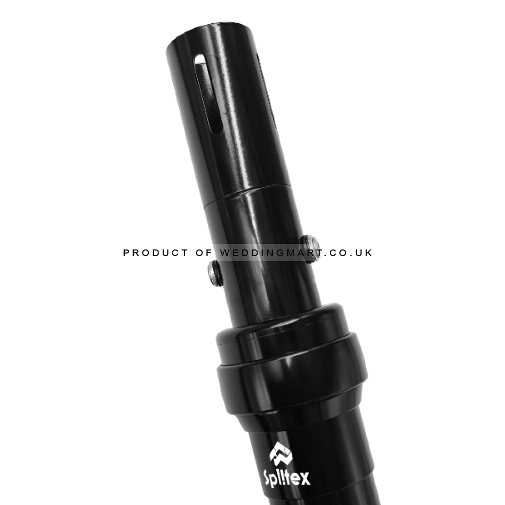 6-10ft Telescopic Upright Pole - BLACK