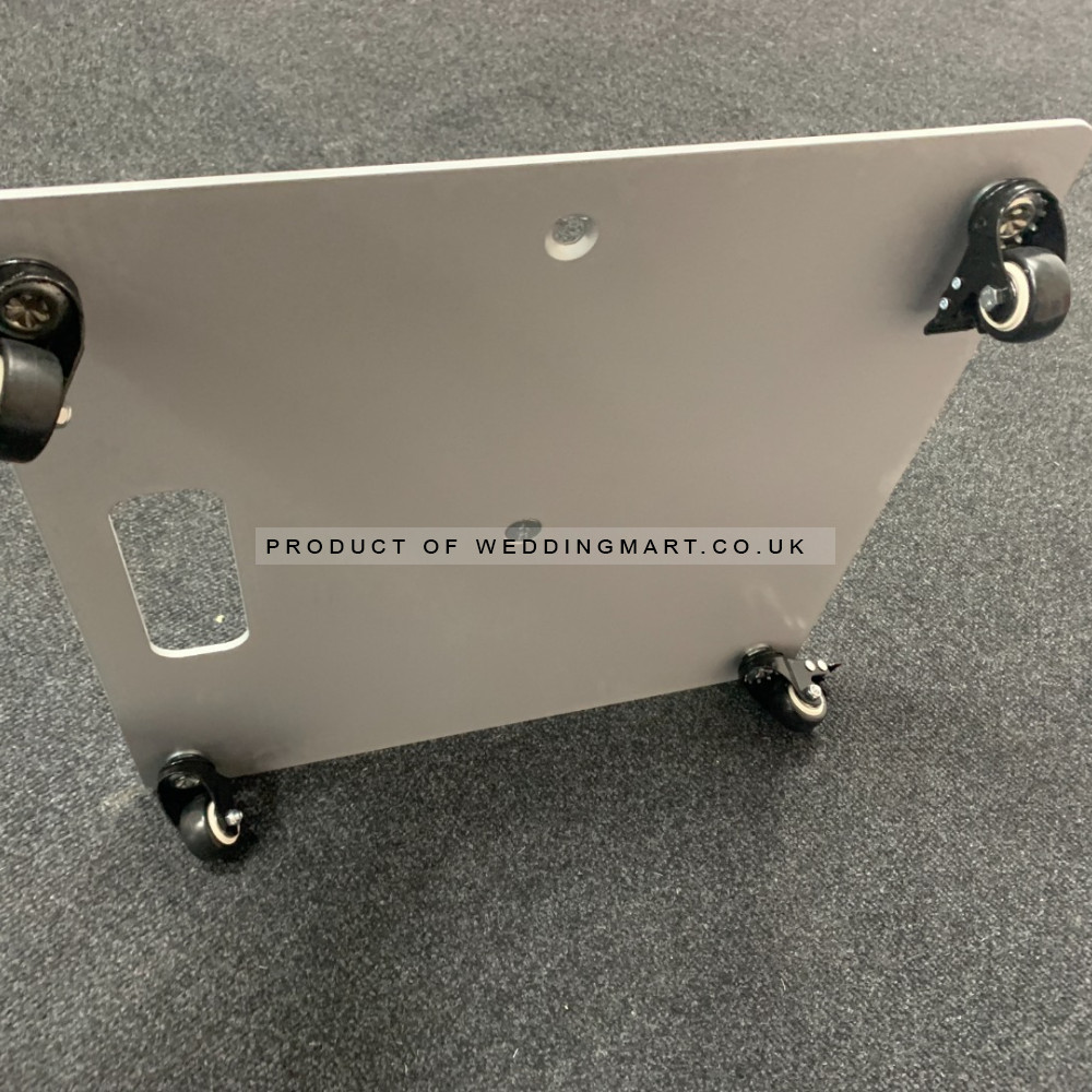 Set of 4 Castor Wheels for Base Plate