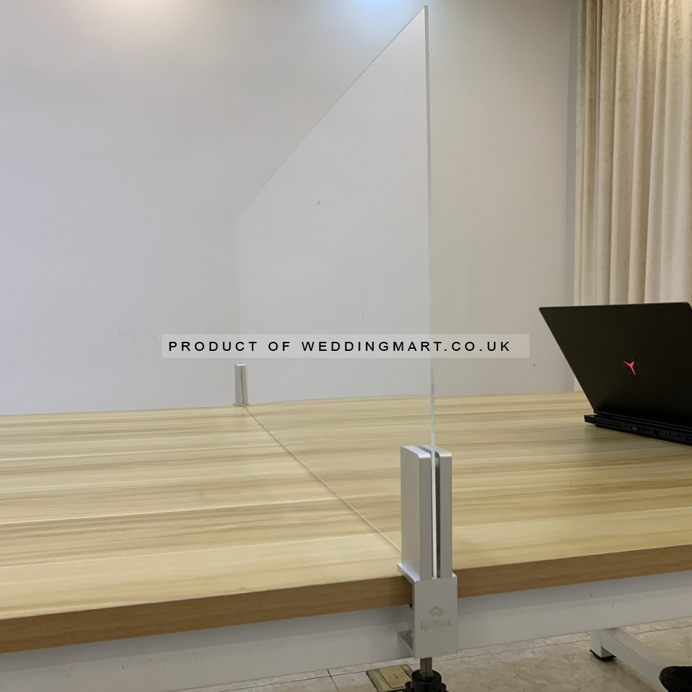 Aluminium Table Top Glass Holder Clamp – Wholesale Pipe and Drape Accessories for Wedding Decorators | WeddingMart