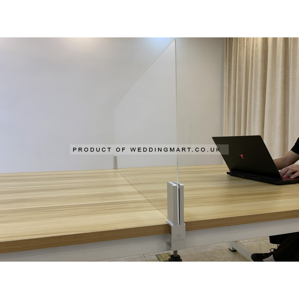 Aluminium Table Top Glass Holder Clamp