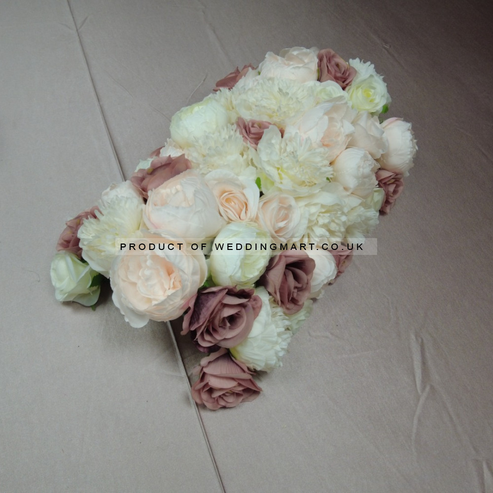 Top Table Floral Arrangement Runner - TF-24002 – Wholesale Hoop and Table Floral Arrangements for Wedding Decorators | WeddingMart