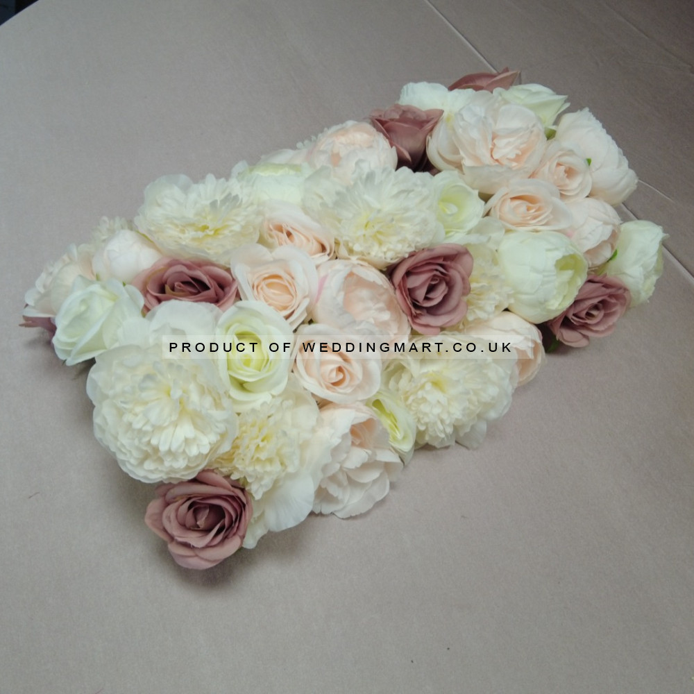 Top Table Floral Arrangement Runner - TF-24002 – Wholesale Hoop and Table Floral Arrangements for Wedding Decorators | WeddingMart