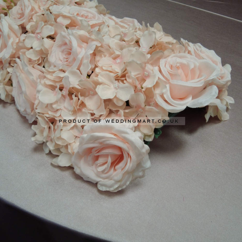 Top Table Floral Arrangement Runner - TF-24004 – Wholesale Hoop and Table Floral Arrangements for Wedding Decorators | WeddingMart