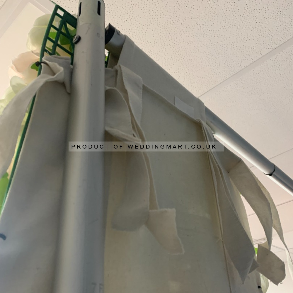 240cm Wedding Backdrop Floral Runner - WMBN23007 – Wholesale Flower Wall Runners for Wedding Decorators | WeddingMart