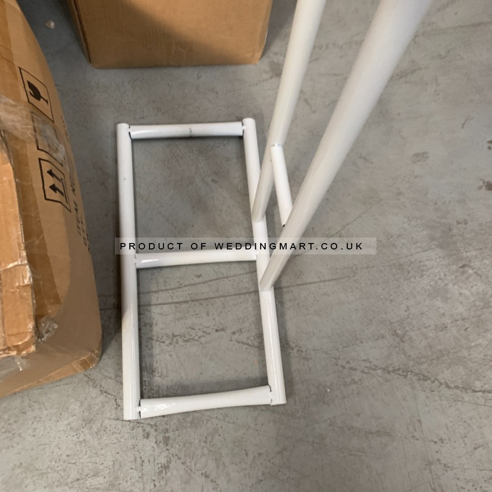 Freestanding Curved Top Budget Metal Arch Frame – Wholesale Metal Wedding Arch Frames for Wedding Decorators | WeddingMart