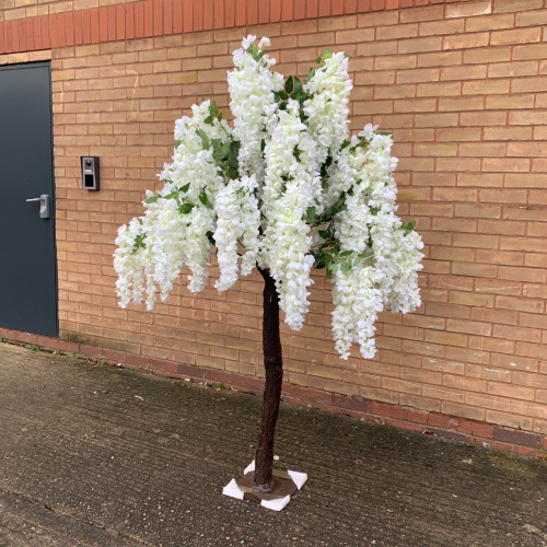 190cm Large Artificial Wisteria Tree – Wholesale Upright Big Artificial Plants for Wedding Decorators | WeddingMart