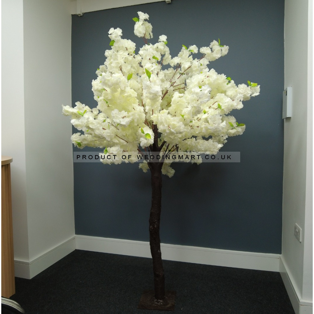 200cm Upright Blossom Tree - IVORY