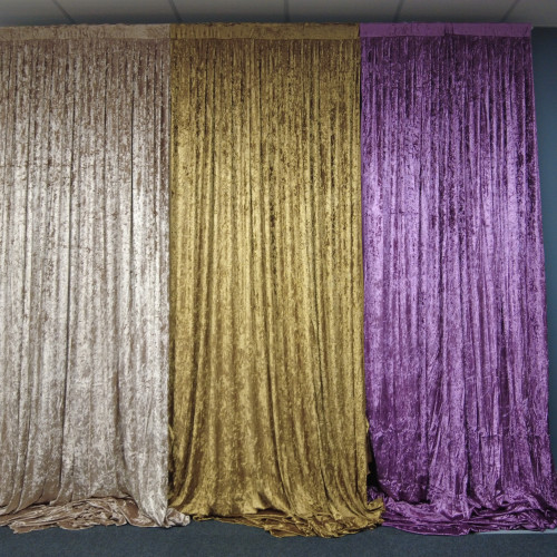1m (w) x 4m (h) Velvet Backdrop Overlay Panel - Purple – Wholesale Velvet Overlays for Wedding Decorators | WeddingMart
