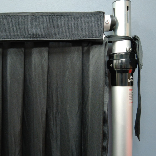 3m Detachable Voil Swag with 2 Loops - White – Wholesale Voil Swags for Wedding Decorators | WeddingMart