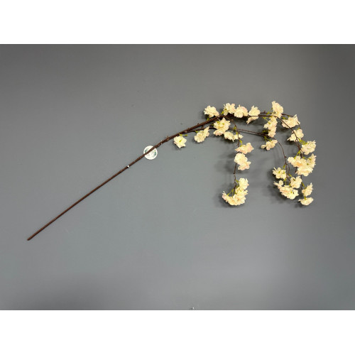 130cm Artificial Weeping Cherry Blossom Branch - PEACH