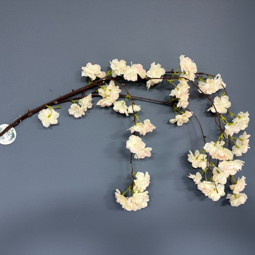 130cm Artificial Weeping Cherry Blossom Branch - PEACH – Wholesale Blossom Branches for Wedding Decorators | WeddingMart