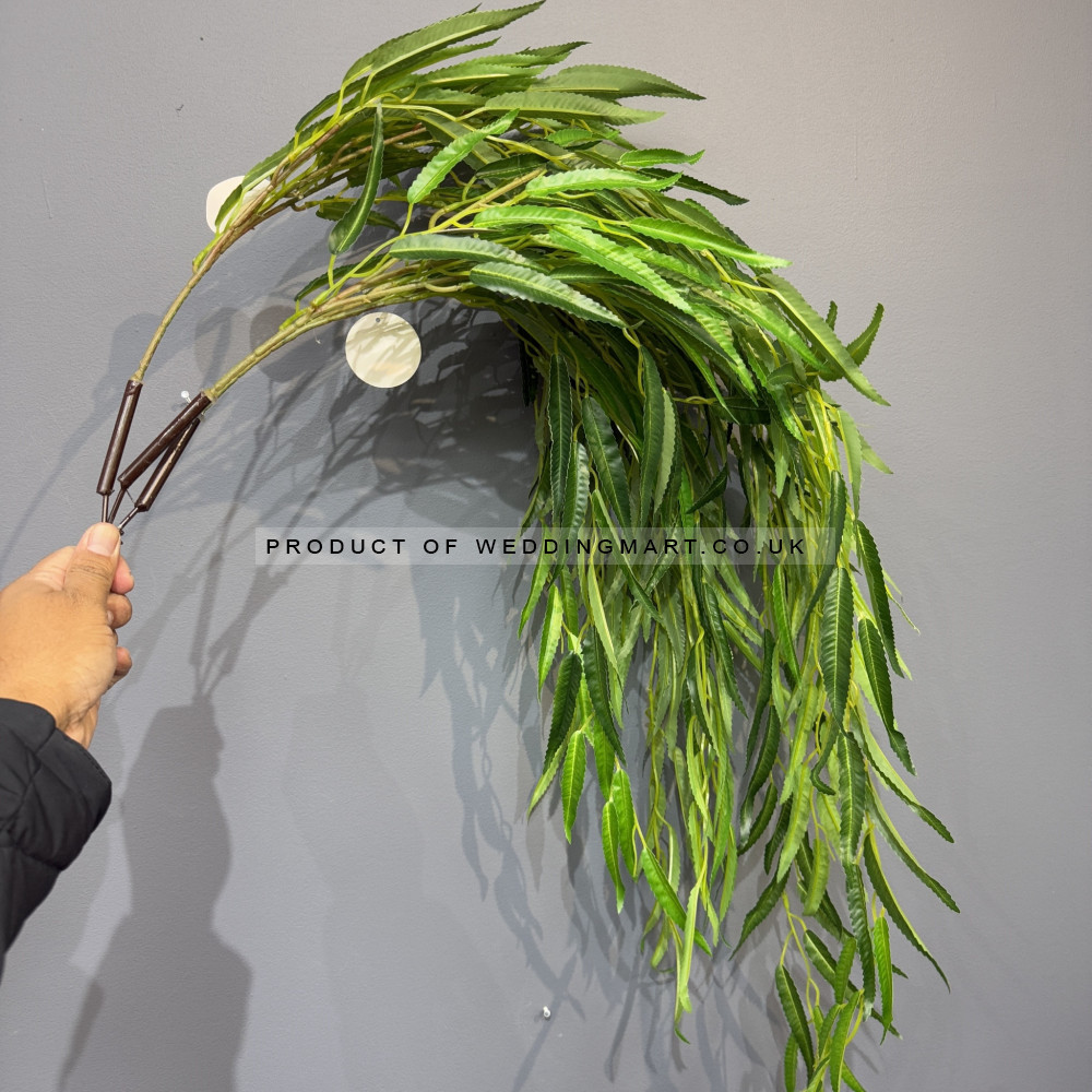 Artificial Green Weeping Willow Tree Spare Branch - Willow