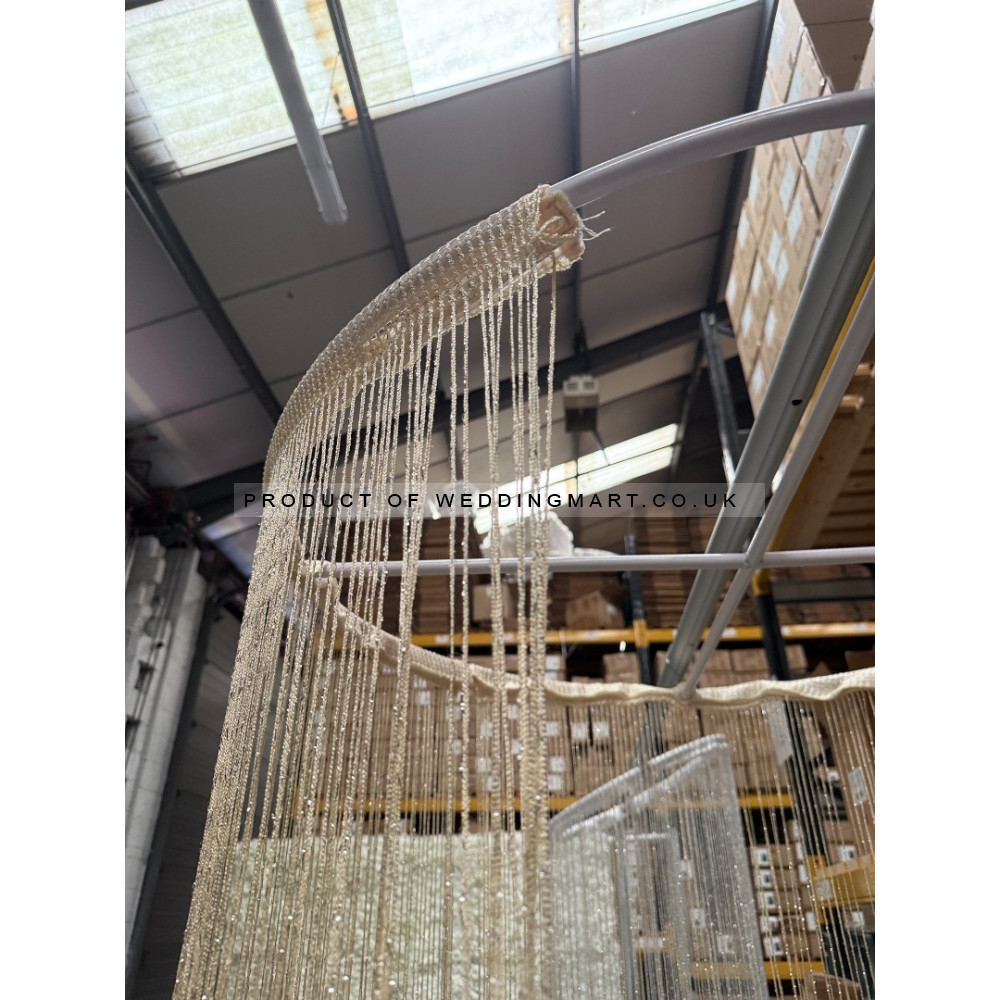 Decorative  Sparkling Sting Curtains - GOLD