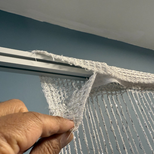 Decorative  Sparkling Sting Curtains - SILVER – Wholesale Wedding Backdrop Accessories for Wedding Decorators | WeddingMart