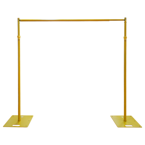 3Mx3M Pipe and Drape Kit | Telescopic Backdrop Stand Kit - GOLD