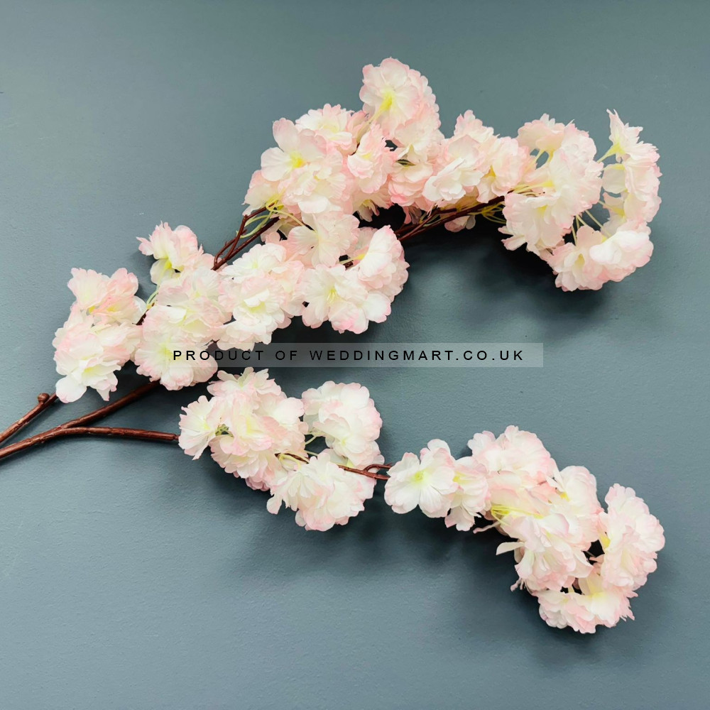 100cm Artificial Cherry Blossom Branch - Light PINK – Wholesale Blossom Branches for Wedding Decorators | WeddingMart