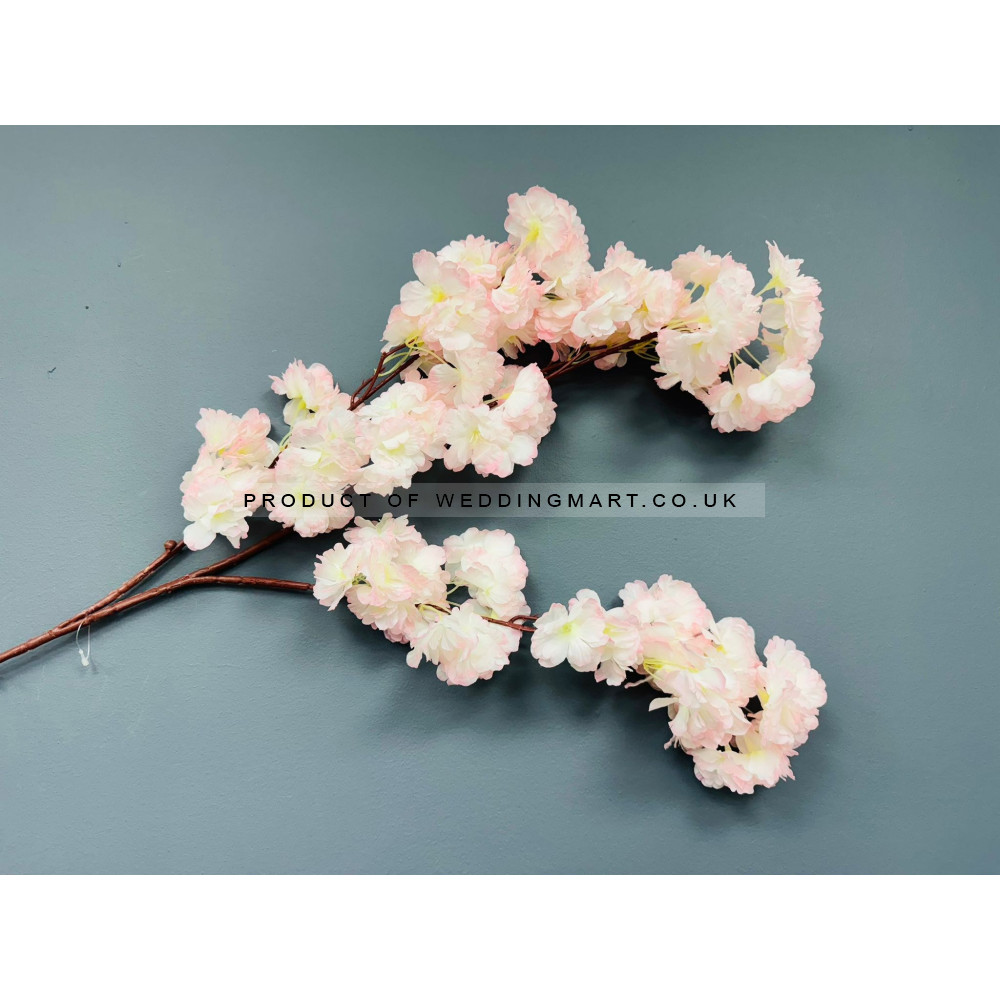 100cm Artificial Cherry Blossom Branch - Light PINK