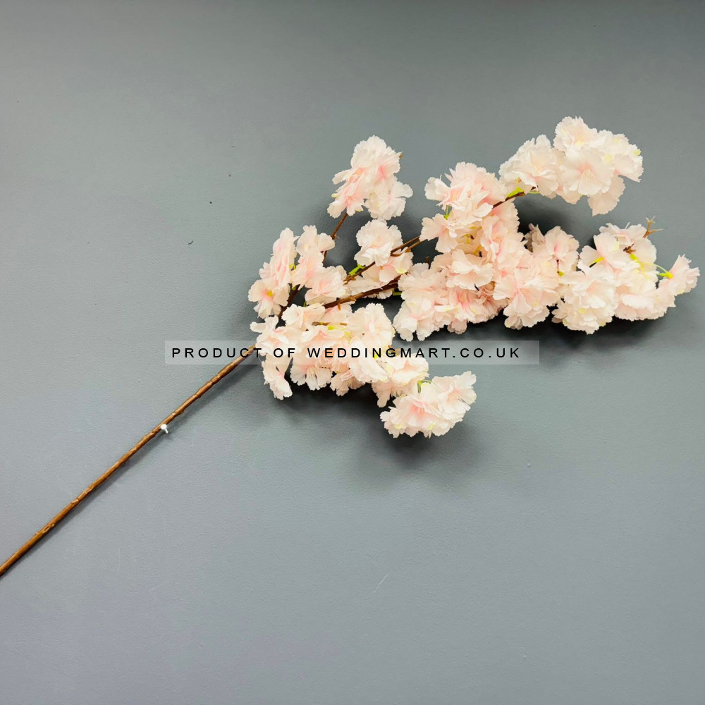 100cm Artificial Cherry Blossom Branch - Light PINK – Wholesale Blossom Branches for Wedding Decorators | WeddingMart