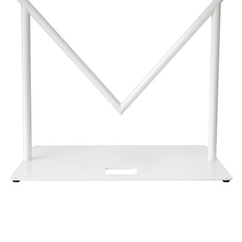 Freestanding Aluminium Love Arch Frame - White