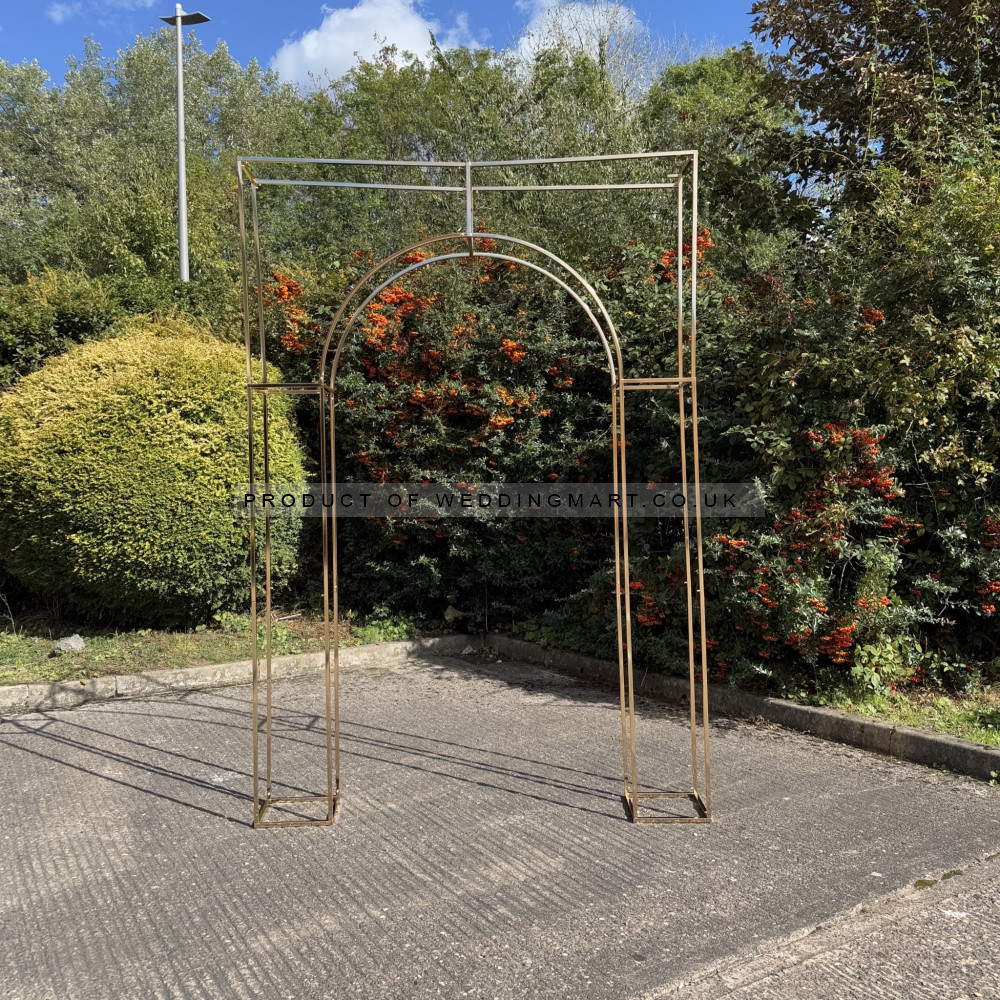 260cm Rose Gold Wedding Arch Frame ARX-24001A