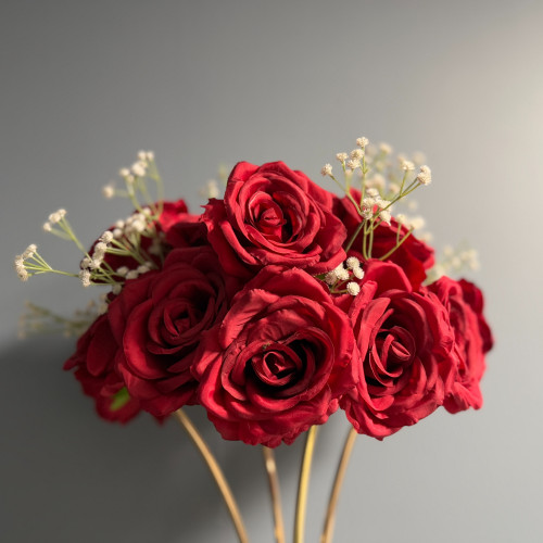 35cm Wedding Centerpiece Floral Arrangement - RED – Wholesale  for Wedding Decorators | WeddingMart