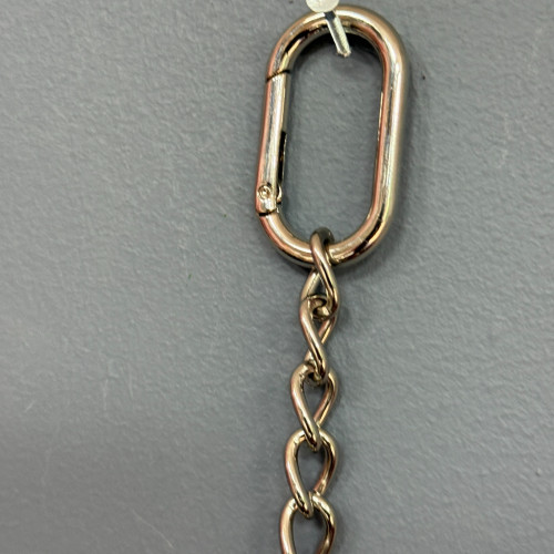 100cm metal hanging chain with carabiner clip and hook for backdrop décor and signage display