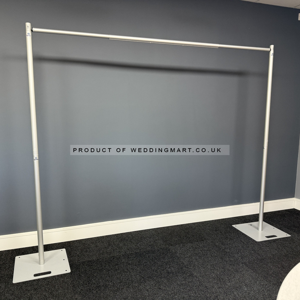 Splitex Portable Sectional Pipe & Drape Kit - 3m Multi-Height Backdrop System