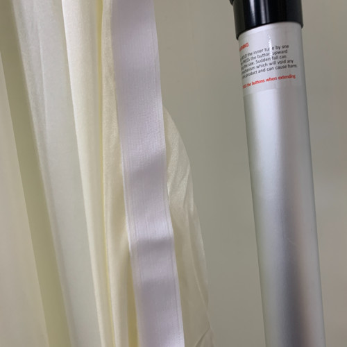 9m (w) x 3m (h) Wedding Backdrop Curtain - IVORY – Wholesale Silk Backdrop Curtains for Wedding Decorators | WeddingMart