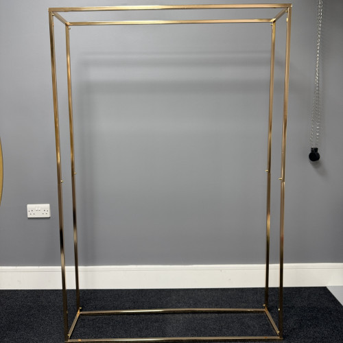 160cm Rectangular Metal Wedding Arch Frame ARX-24011B – Wholesale Metal Arch Frames for Wedding Decorators | WeddingMart