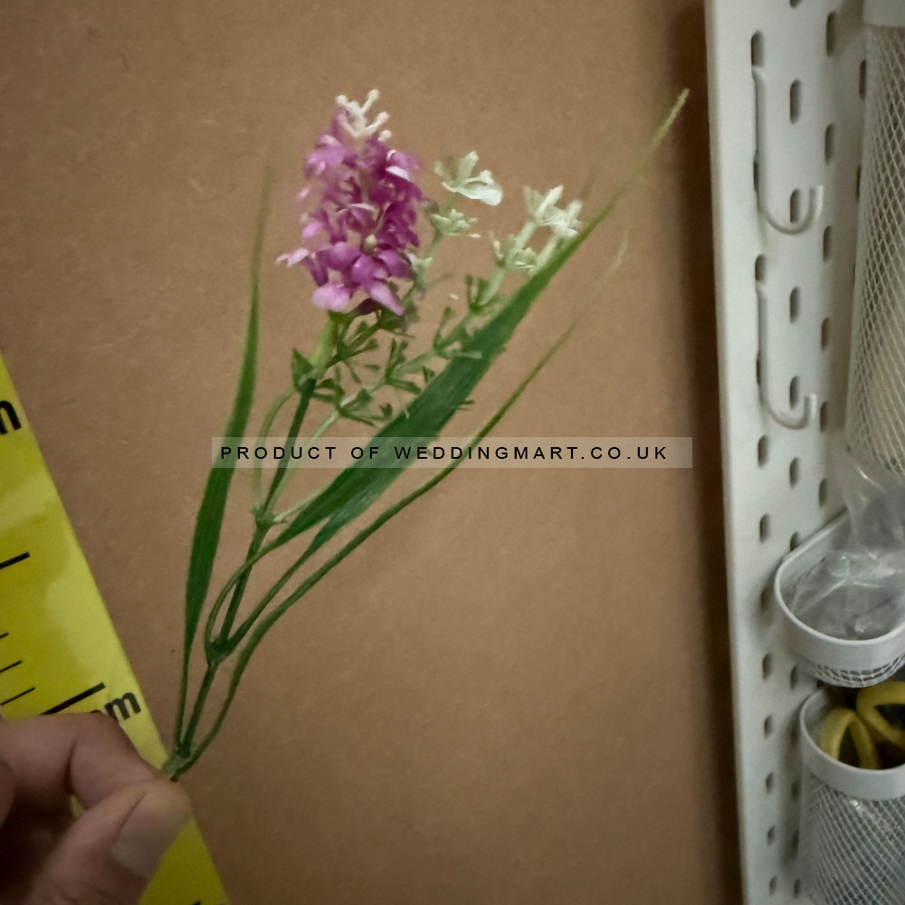 Artificial Laveldar Flower Stems (Pack of 12) - Purple – Wholesale  for Wedding Decorators | WeddingMart