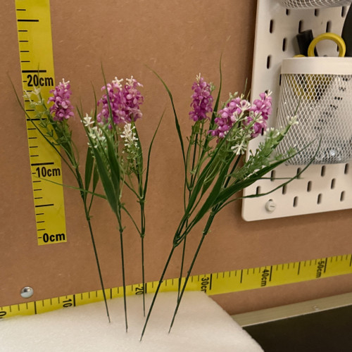 Artificial Laveldar Flower Stems (Pack of 12) - Purple – Wholesale  for Wedding Decorators | WeddingMart