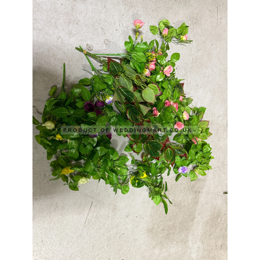 Mix Lot of Artificial Hanging Flower Stems CL-AF-2501