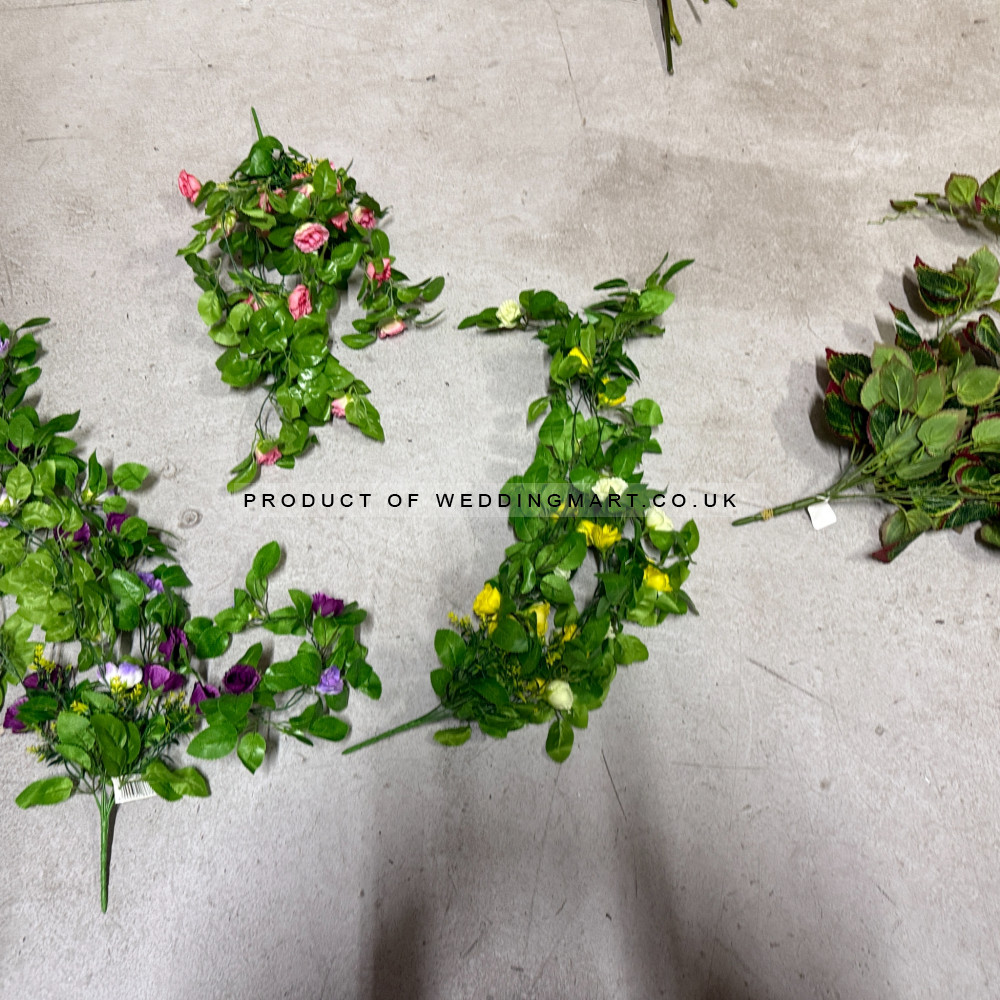 Mix Lot of Artificial Hanging Flower Stems CL-AF-2501