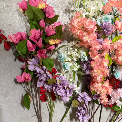 Mixed Lot of 22pcs Assorted  Artificial Blossom Branches CL-AF-2505