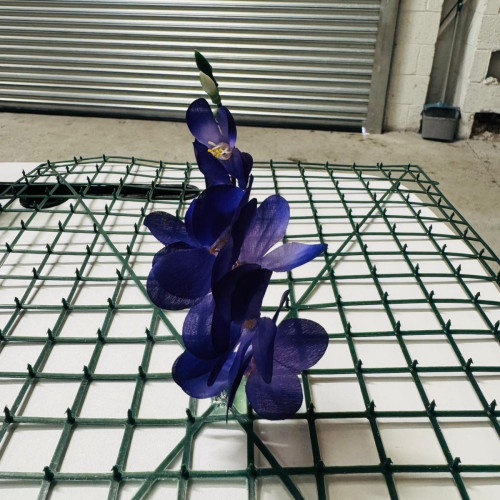 Artificial Delphinium Heads (Pack of 24) - Purple – Wholesale Artificial Delphinium Flower Heads for Wedding Decorators | WeddingMart