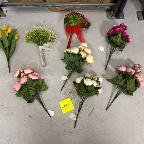Assorted 8 pcs Artificial Mixed Bouquets - CL2515