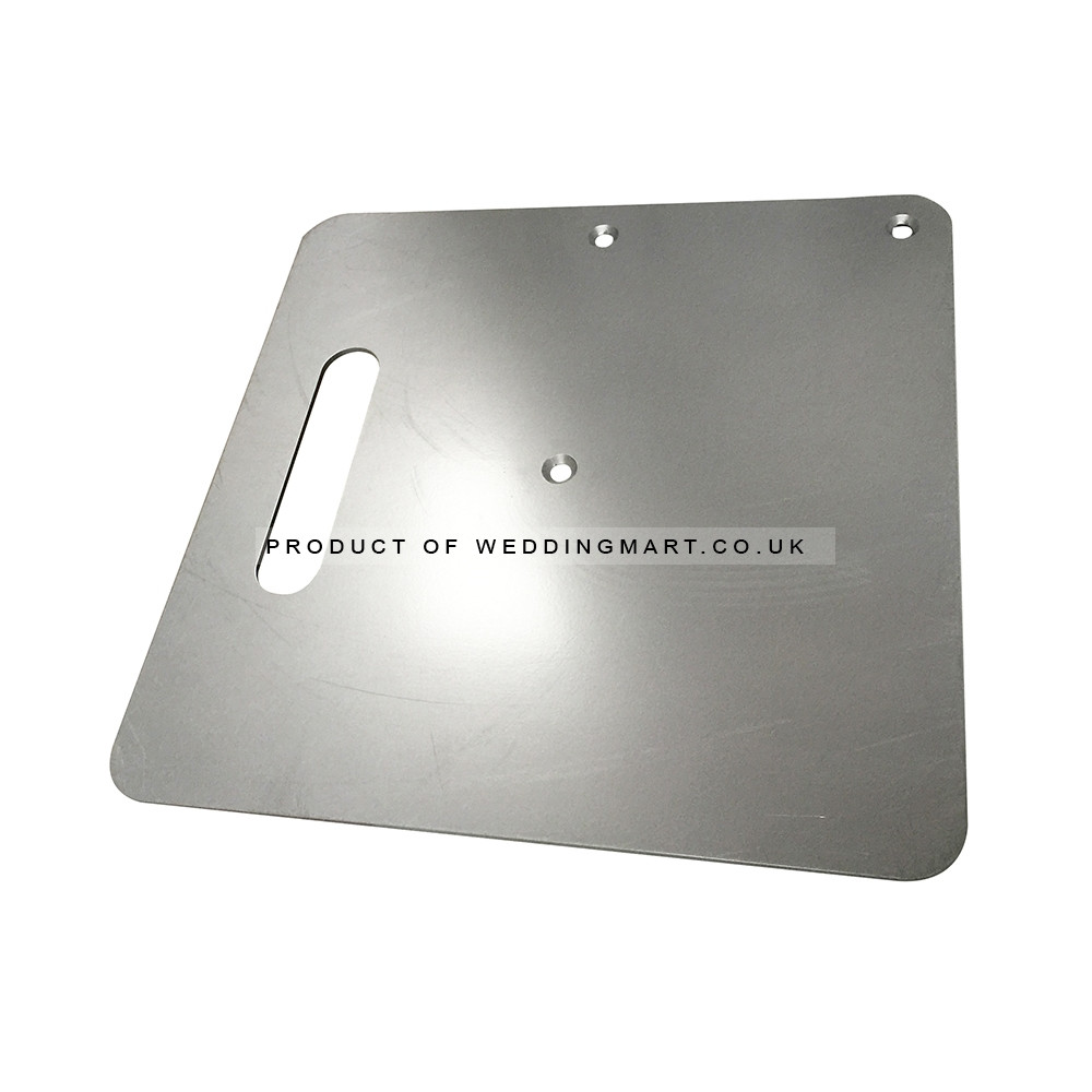 Pipe and Drape Metal Base Plate 450mmx450mm (Pack of 2)