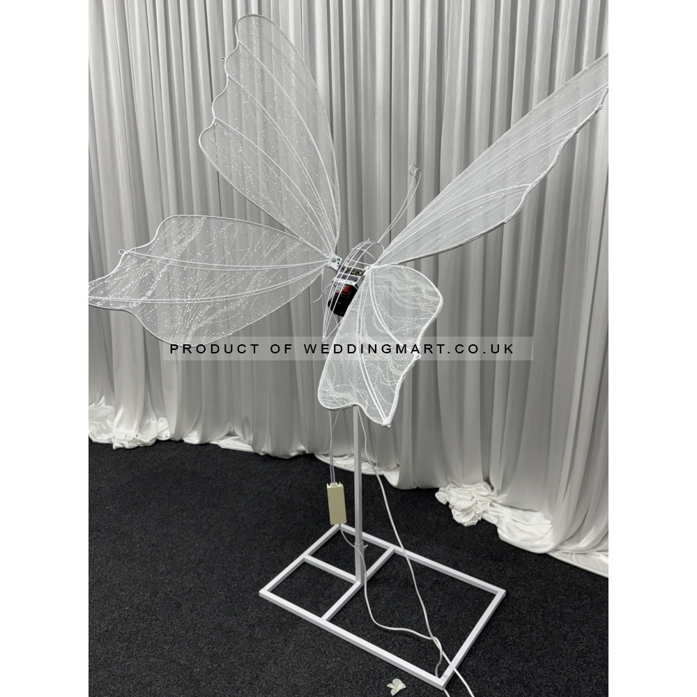 Wedding Electric Butterfly Floor Lamp-Giant Moving Butterfly Lights – Ex Demo