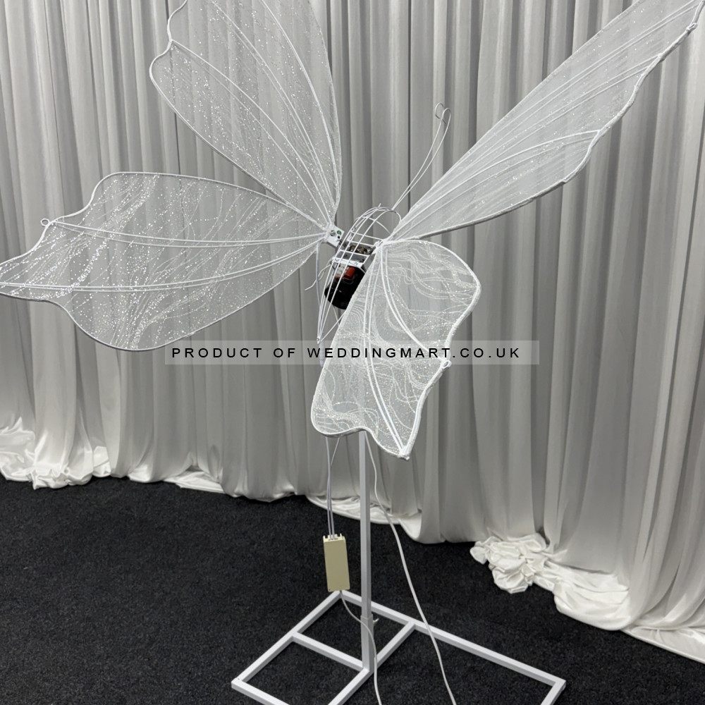 Wedding Electric Butterfly Floor Lamp-Giant Moving Butterfly Lights – Ex Demo – Wholesale  for Wedding Decorators | WeddingMart
