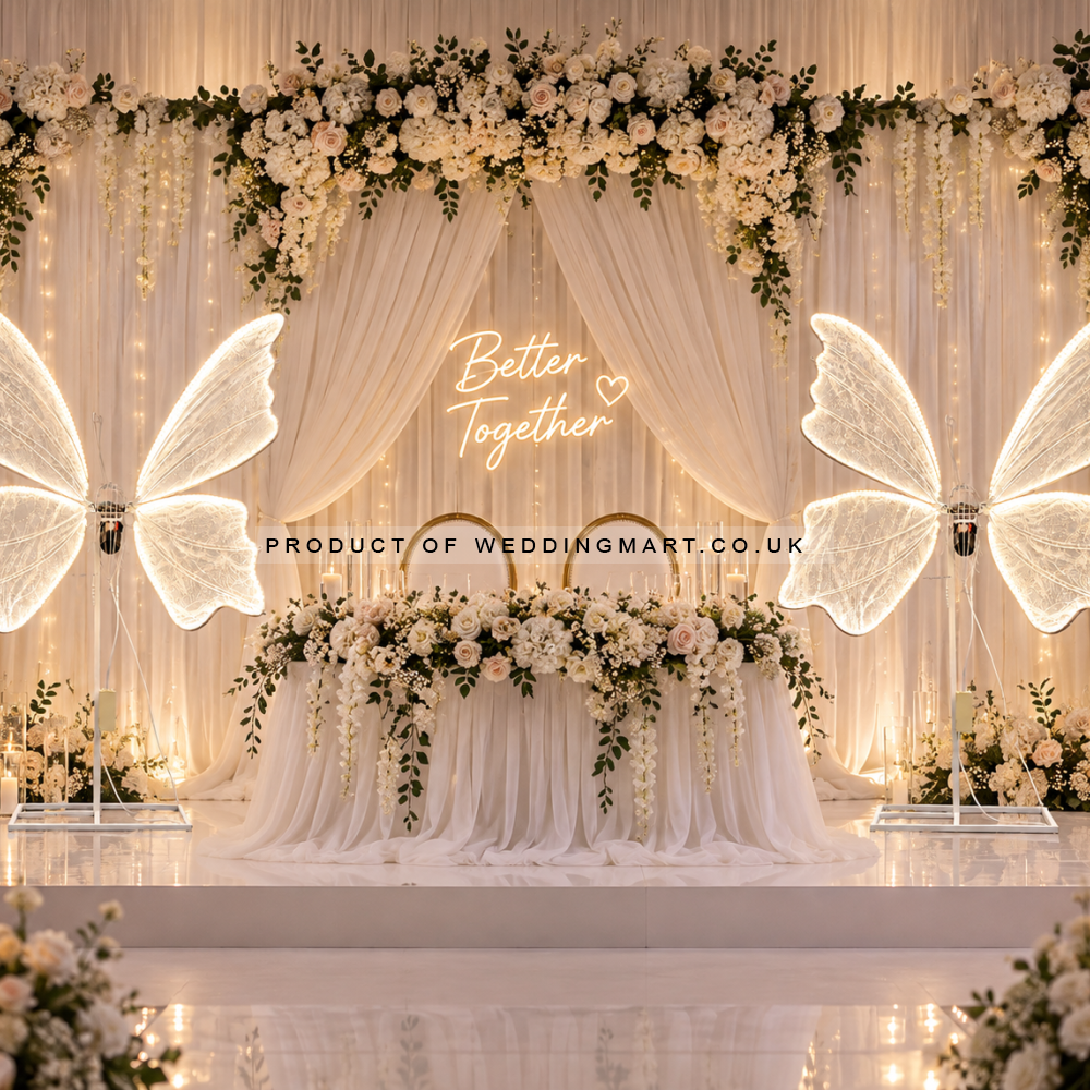 Wedding Electric Butterfly Floor Lamp-Giant Moving Butterfly Lights – Ex Demo – Wholesale  for Wedding Decorators | WeddingMart