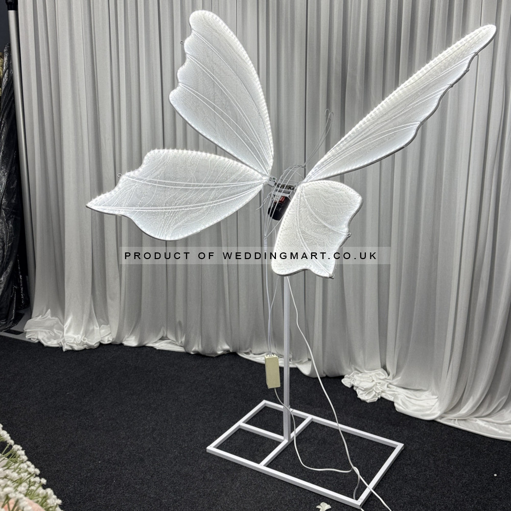 Wedding Electric Butterfly Floor Lamp-Giant Moving Butterfly Lights – Ex Demo