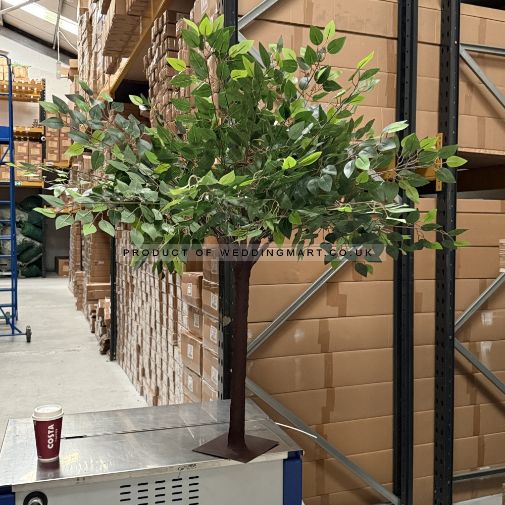 130cm Artificial Greenery Tree with Detachable Branches - Ficus – Wholesale Blossom Tree Centrepieces for Wedding Decorators | WeddingMart