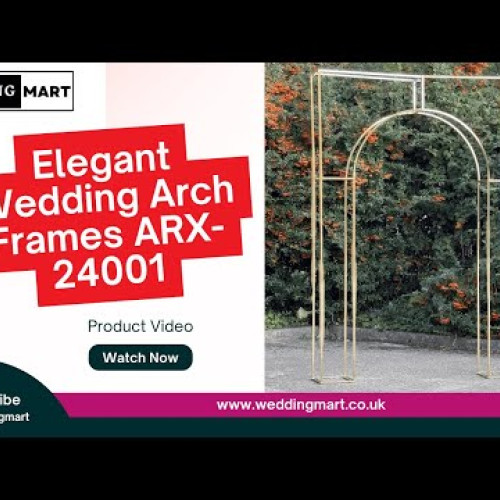 Rose Gold 200cm Wedding Arch Frame ARX-24001/B