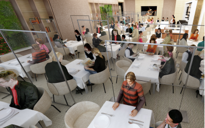 How cheap, low-quality makeshift partitions can harm hospitality and restaurant businesses