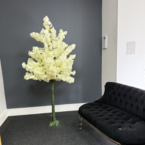 180cm Artificial Cherry Blossom Tree -  IVORY